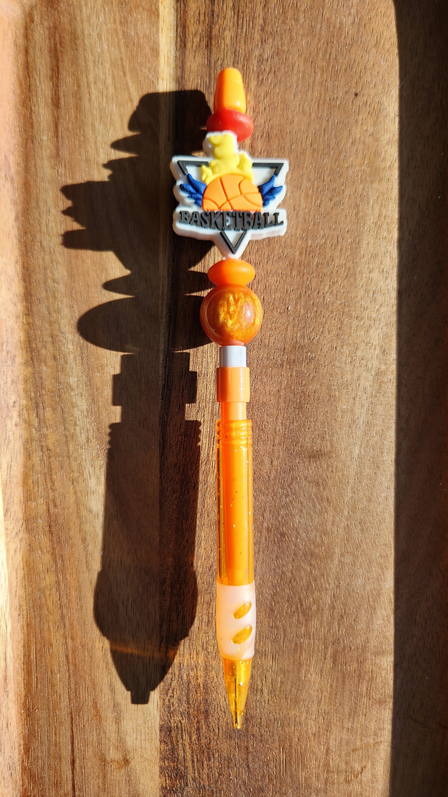 Basketball Beadable Mechanical Pencil